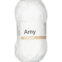 Zeeman Hobby|Breigaren^Amy Haakgaren - Wit