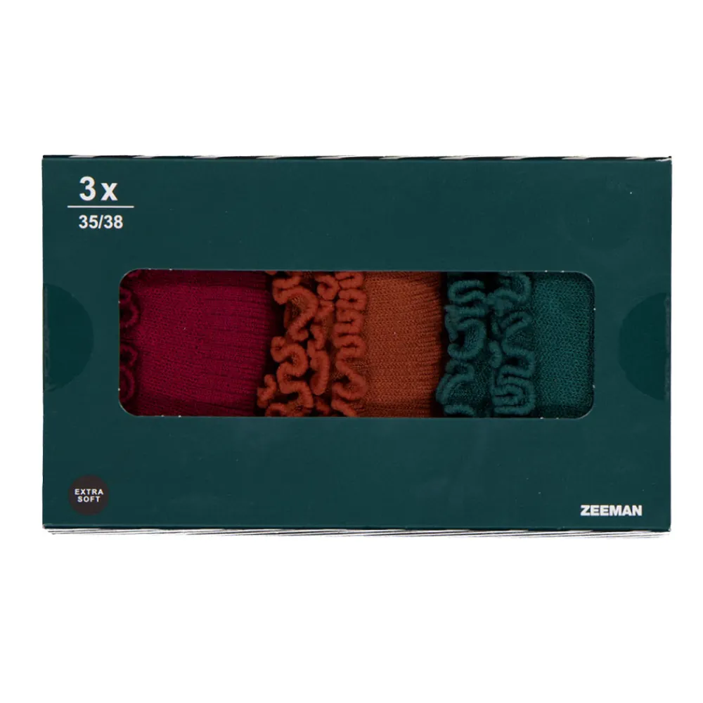 Zeeman Hobby|Sokken^Giftbox met sokken - Rood