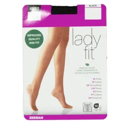 Zeeman Panty's|Basics^Lady fit Panty - Zwart