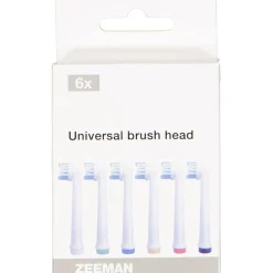 Zeeman Persoonlijke Verzorging^Opzetborstel voor elektrische tandenborstel - Assorted