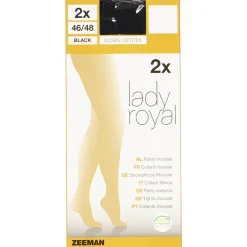 Zeeman Panty's^Panty - Zwart