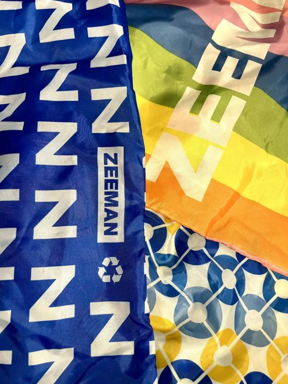 Zeeman Tassen^Schoudertas - Blauw