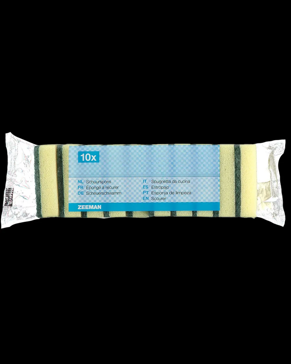 Zeeman Schoonmaken^Schuursponsjes - Geel