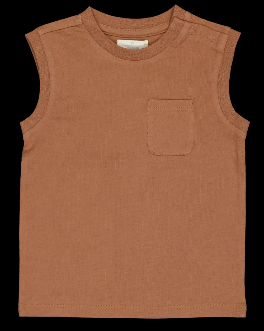 Zeeman Shirts^Singlet - Bruin