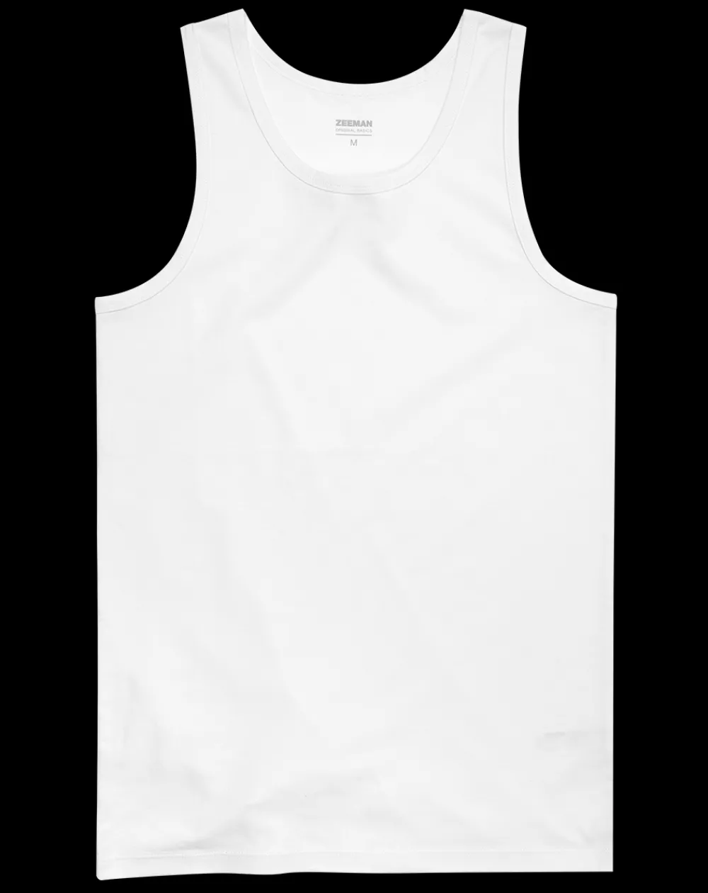 Zeeman Hemden|T-shirts & Polo's^Singlet - Wit