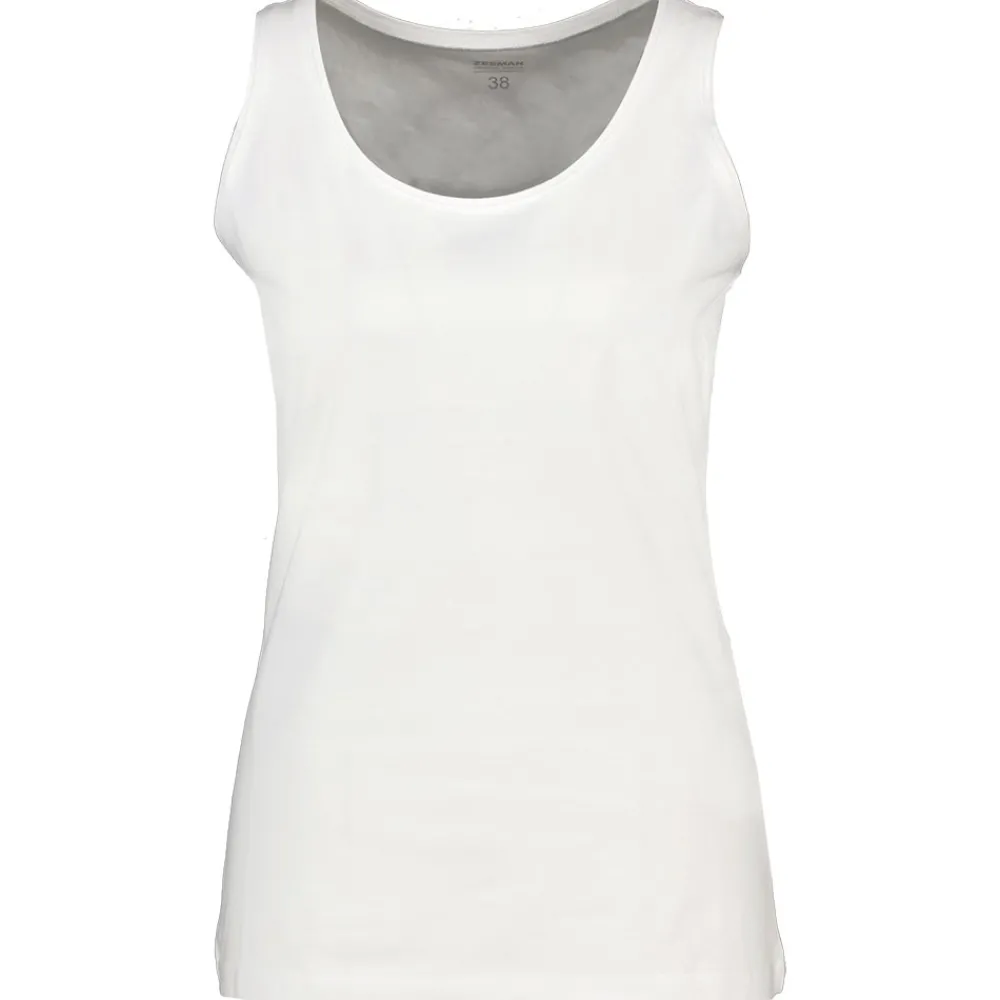 Zeeman T-shirts & Tops|Basics^Singlet - Wit