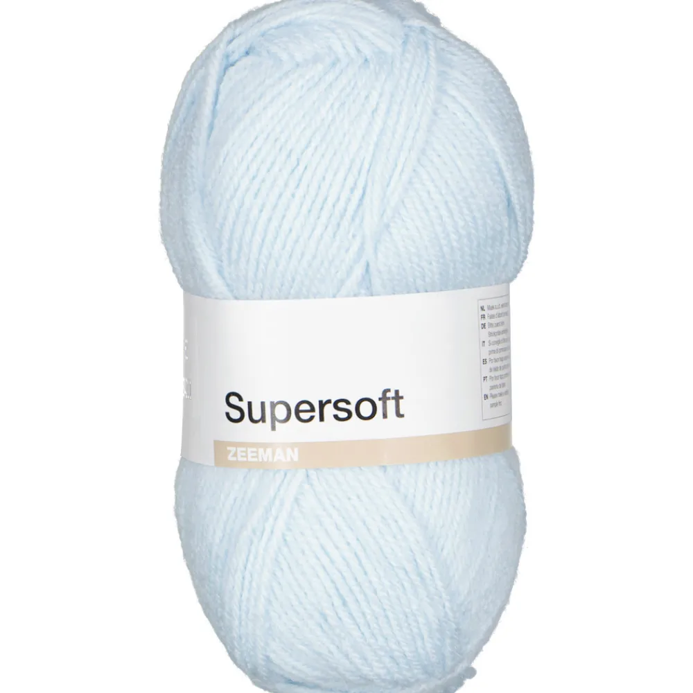 Zeeman Hobby|Breigaren^Super soft Breigaren - Blauw