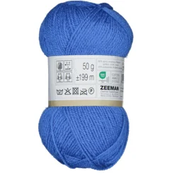 Zeeman Breigaren|Hobby^Super soft Breigaren - Blauw
