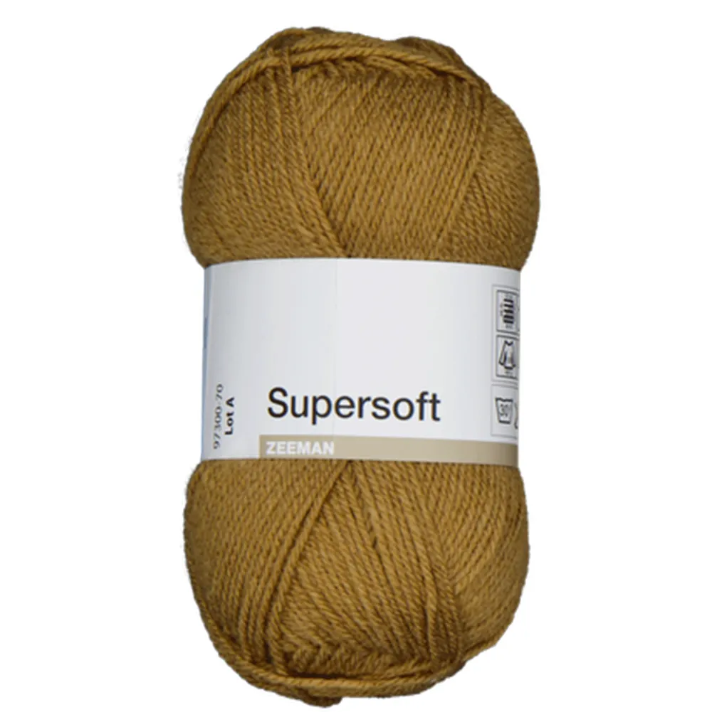 Zeeman Hobby|Breigaren^Super soft Breigaren - Bruin