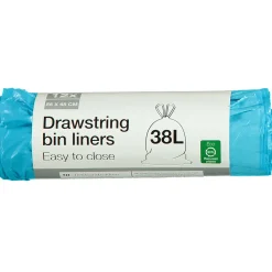 Zeeman Schoonmaken^Trekbandzakken - Blauw