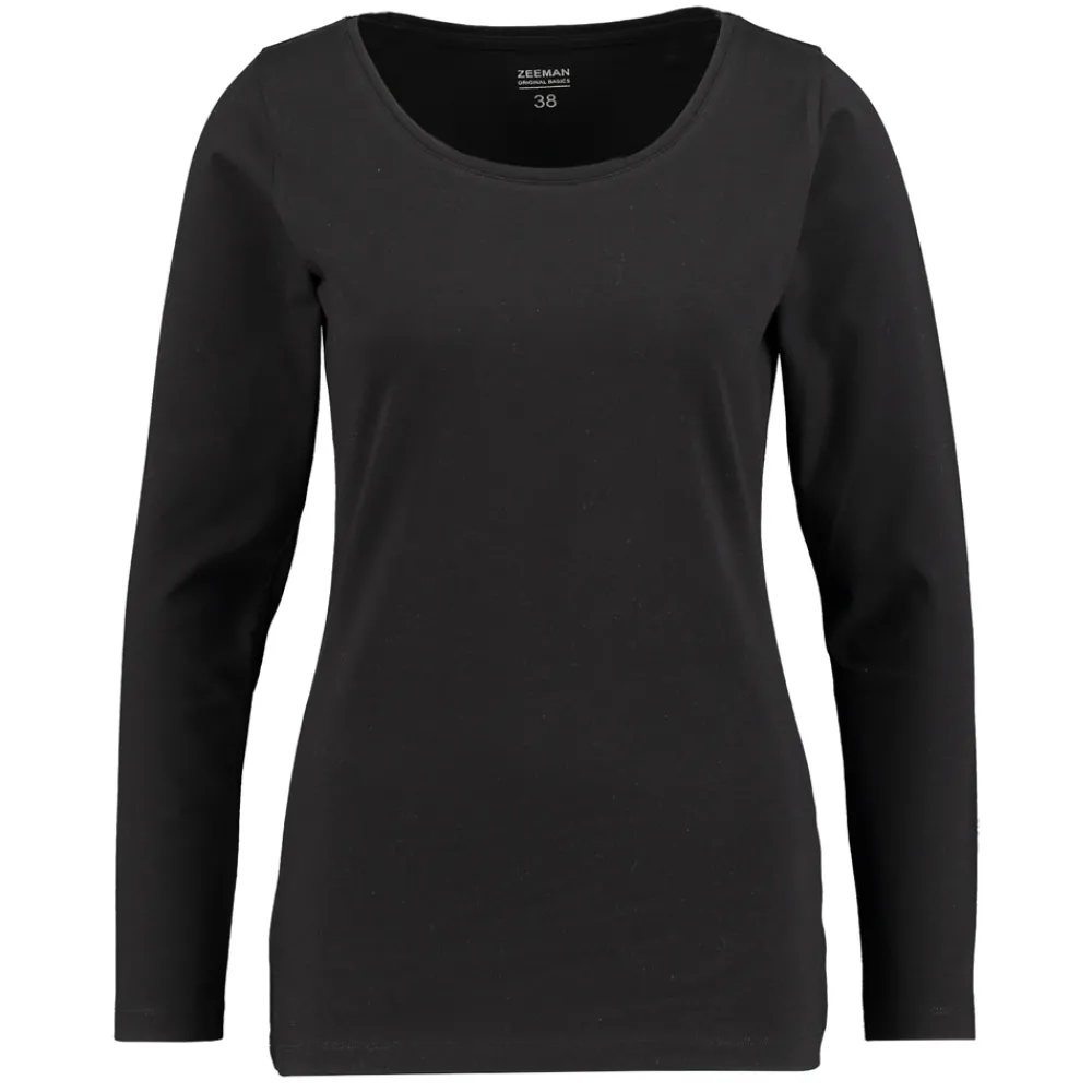 Zeeman T-shirts & Tops|Basics^T-shirt - Zwart