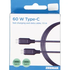 Zeeman Elektronica^USB-autolader - Zwart